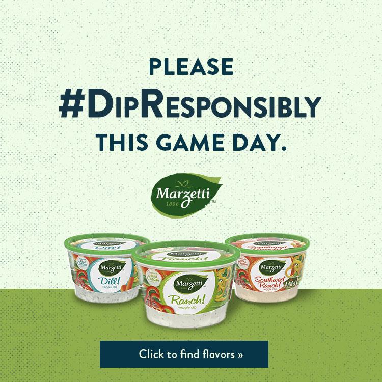 Marzetti Veggie Dips; #DipResponsibly